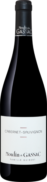 Вино Мулен де Гассак Каберне Совиньон Пэй д'Ок 2022 красное сухое 13,5% 0,75 л фото