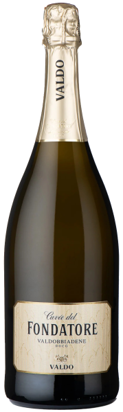 Вино игристое Вальдо Кюве дель Фондаторе Вальдоббьядене Миллезимато 2022 Белое Брют 12% 1,5 л фото