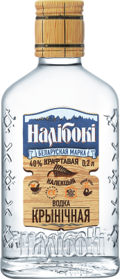 Водка Налибоки Родниковая 40% 0,2 л фото