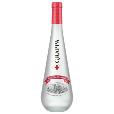 Граппа Кастелло Фортуна 40% 0,5 л фото
