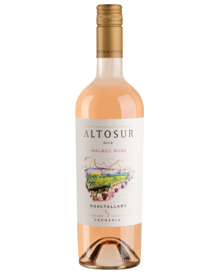 Вино Финка Софениа Альтосур Мальбек Розе Тупунгато 2022 розовое сухое 12,5% 0,75 л фото