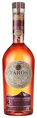 Коньяк Тарос 3 года 2016 40% 0,5 л фото