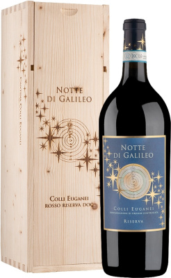 Вино Нотте ди Галилео Ризерва Колли Эуганеи 2018 красное сухое 14,5% 1,5 л в дер. кор. фото