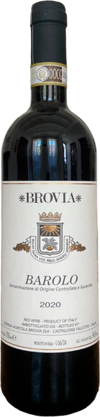 Вино Бровиа Бароло 2020 красное сухое 14,5% 1,5 л фото