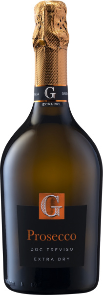 Вино игристое Фамилья Гаспаретто Просекко Экстра Драй 2023 белое брют 11% 0,75 л фото