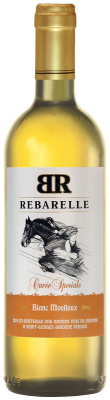 Вино Ребарель Блан Муалё 2021 белое полусладкое 10,5% 0,75 л фото