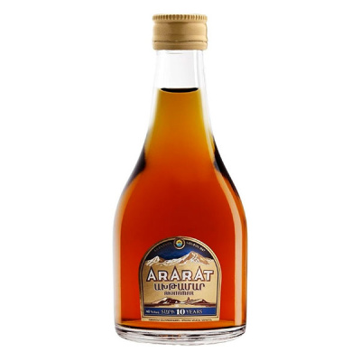 Коньяк Арарат Ахтамар 10 лет 40% 0,05 л фото
