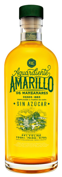 Дистиллят Амарильо Де Мансанарес 24% 0,7 л фото