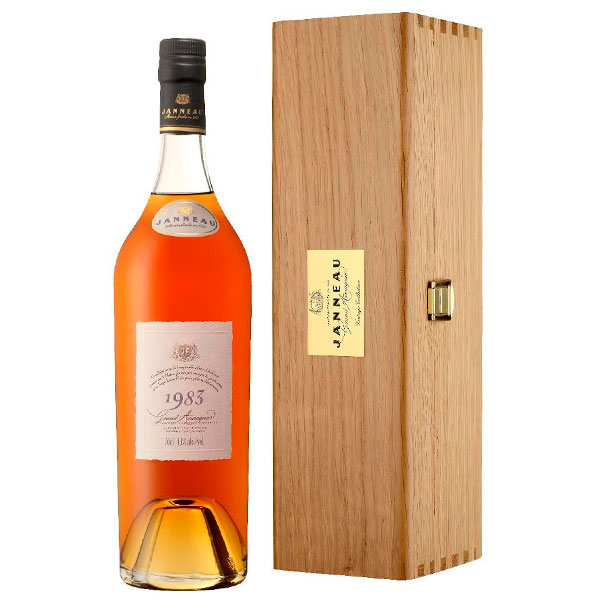 Арманьяк Жанно Винтаж Коллекшн 1983 43% 0,7 л в дер. кор. фото