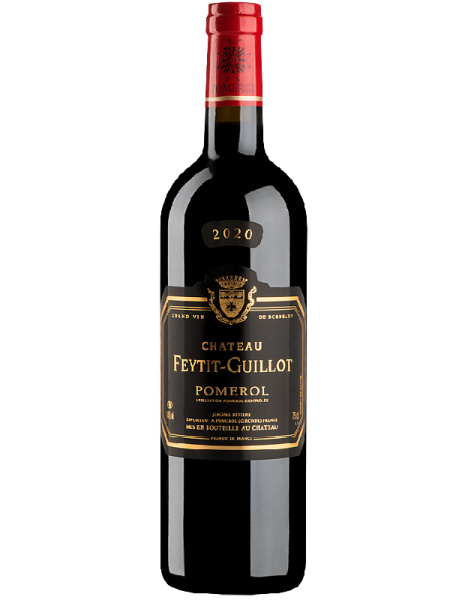 Вино Шато Фейит Гийо 2020 Красное Сухое 13,5% 0,75 л фото