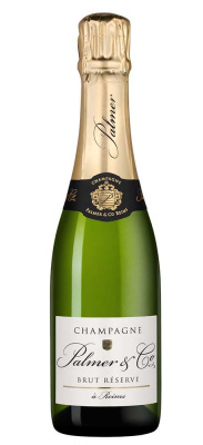 Шампанское Пальмер & Ко Ля Резерв Брют 2021 Белое Брют 12% 0,375 л фото