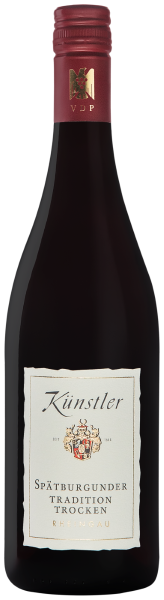 Вино Кюнстлер Шпетбургундер Традицион 2022 Красное Сухое 13,5% 0,75 л фото