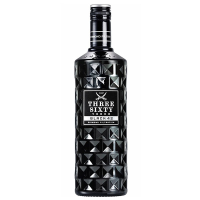 Водка Три Сиксти Блэк 42 42% 0,7 л фото