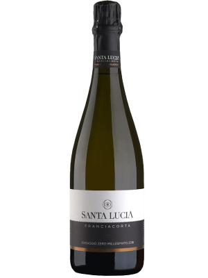 Вино игристое Франчакорта Санта Лючия Миллезимато 2018 Белое Экстра Брют 13% 0,75 л фото