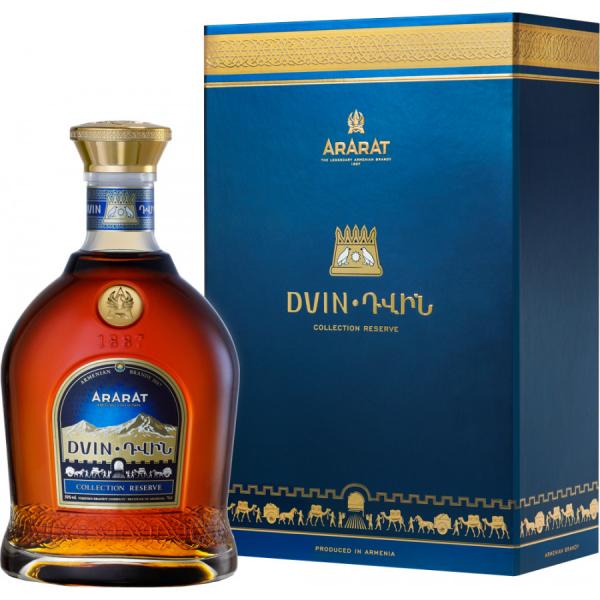 Коньяк Арарат Двин Коллекционный 10 лет 50% 0,7 л в п/у фото