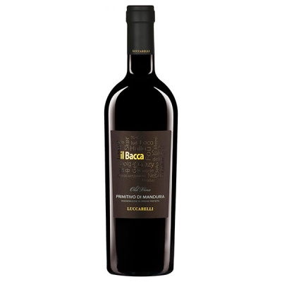 Вино Красное Полусухое Luccarelli Il Bacca Primitivo di Manduria 2021 0,75 л фото