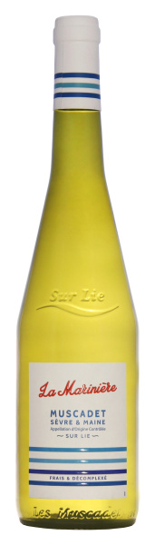 Вино Ля Мариньер Мюскаде Севр Э Мэн Сюр Ли 2022 белое сухое 12% 0,75 л фото