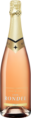 Вино игристое Рондель Розе Кава розовое полусухое 11,5% 0,75 л фото