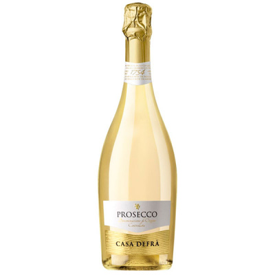 Вино игристое Каза Дефра Просекко белое брют 11% 0,75 л фото