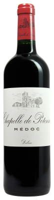 Вино Шапель де Потенсак Медок 2015 красное сухое 13,5% 0,75 л фото