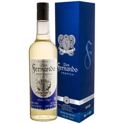 Текила Дон Фернандо Репосадо 38% 0,75 л в п/у фото