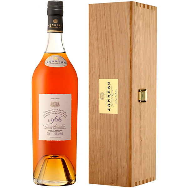 Арманьяк Жанно Винтаж Коллекшн 1966 43% 0,7 л в дер. кор. фото